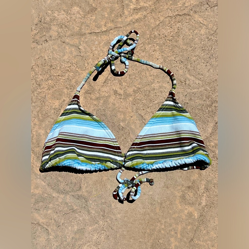 Billabong String Bikini With Stripes - image 7